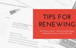 Ottawa Mortgage | Tips for Renewing Your Mortgage